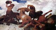 Arnold Bocklin, Centaurs' Combat (nn03)